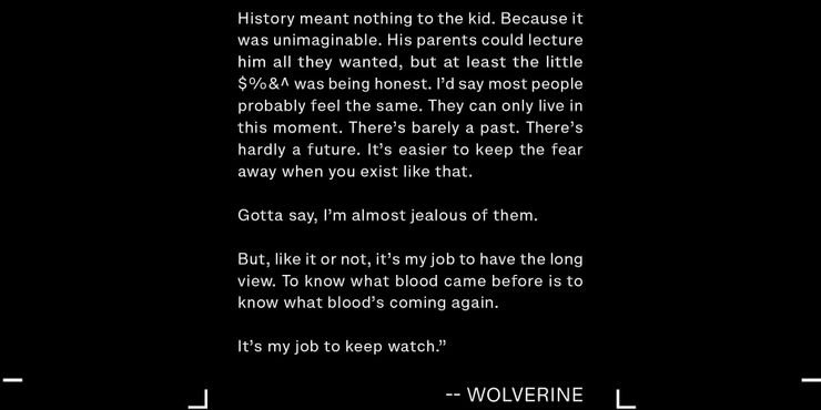 Wolverine no es tan viejo y debería dejar de fingir que lo es 2 Wolverine no es tan viejo y deberia dejar de fingir.5