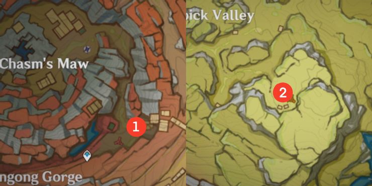 Impacto de Genshin: todas las ubicaciones de artículos de Millennial Mountains 4 1651581146 587 Impacto de Genshin todas las ubicaciones de articulos de Millennial.5