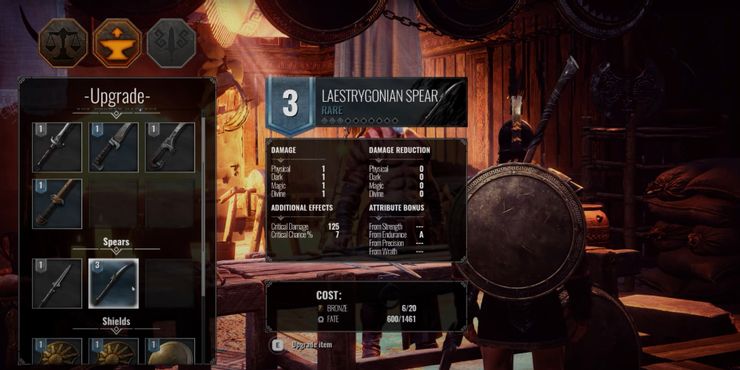 Achilles: Legends Untold - Cómo actualizar el equipo 2 Achilles Legends Untold Como actualizar el equipo.5