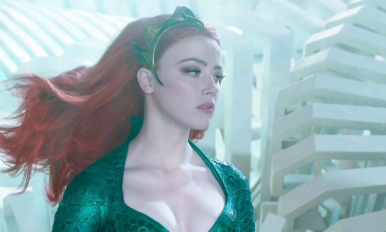 Amber Heard puede ser eliminada de Aquaman 2 después de ser liberada del contrato