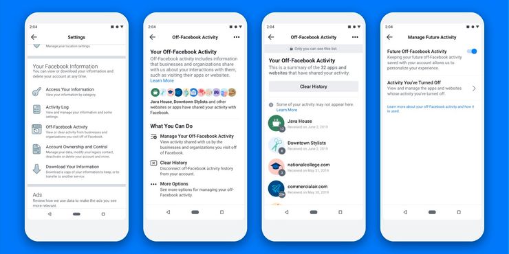 Cómo mejorar su privacidad en Facebook desactivando la actividad fuera de Facebook 2 Como mejorar su privacidad en Facebook desactivando la actividad fuera.5