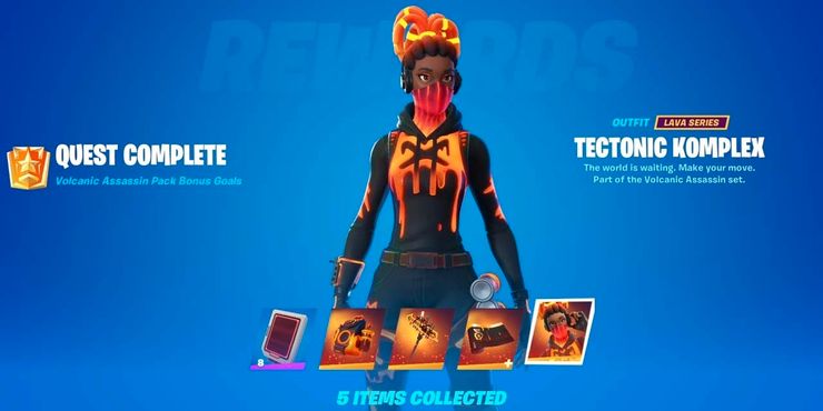 Cómo obtener el paquete de misiones Volcanic Ash-sassin en Fortnite 2 Como obtener el paquete de misiones Volcanic Ash sassin en Fortnite.5