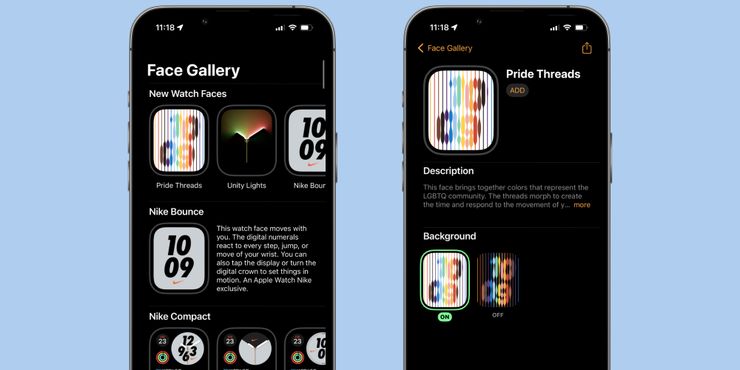 Cómo obtener la esfera del Apple Watch de Pride Threads y por qué no funciona 2 Como obtener la esfera del Apple Watch de Pride Threads.5