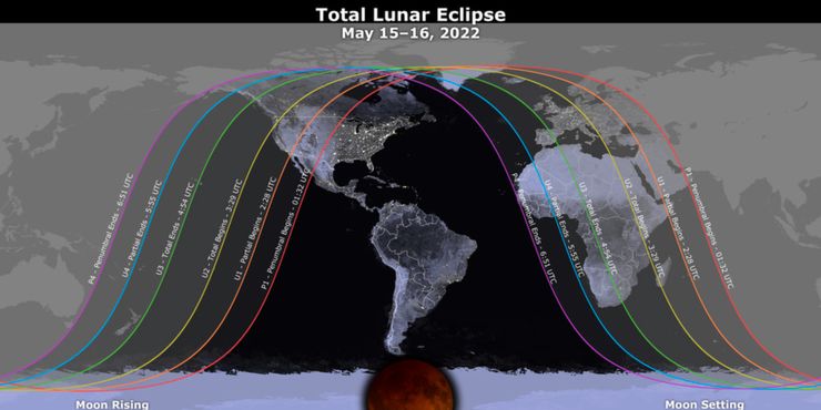 Cómo ver el eclipse lunar total 'Blood Moon' este fin de semana 2 Como ver el eclipse lunar total Blood Moon este fin.5