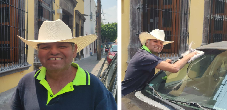 “El Chaca”, personaje discapacitado de la ciudad, al quedar huérfano se dedicó a lavar carros, en SJR 1 “El Chaca”, personaje discapacitado de la ciudad, al quedar huérfano se dedicó a lavar carros, en SJR