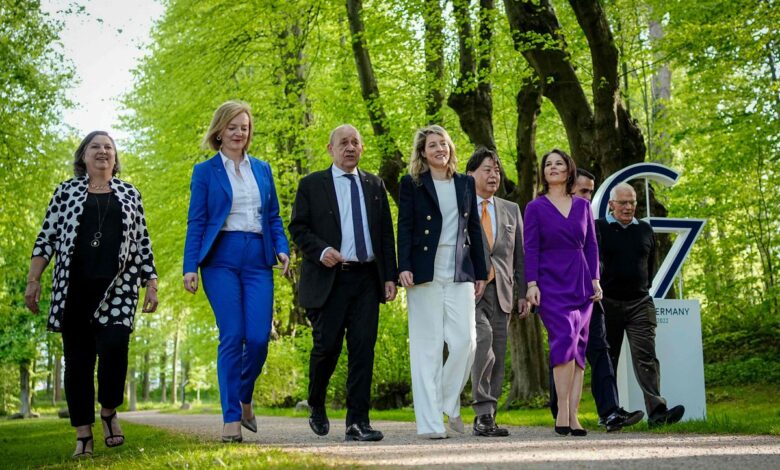 El G-7 avisa de que “no reconocerá nunca” las fronteras que Putin quiere imponer por la fuerza 1 El G-7 avisa de que “no reconocerá nunca” las fronteras que Putin quiere imponer por la fuerza