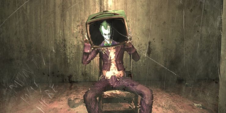 El maniquí espeluznante de Batman: Arkham Asylum fue el Guasón todo el tiempo 2 El maniqui espeluznante de Batman Arkham Asylum fue el Guason.5