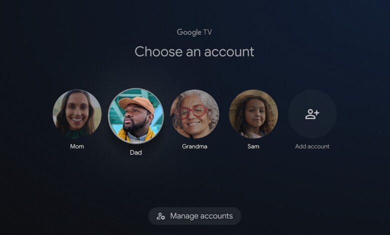 Google TV finalmente obtiene perfiles de usuario personalizados 1 Google TV finalmente obtiene perfiles de usuario personalizados
