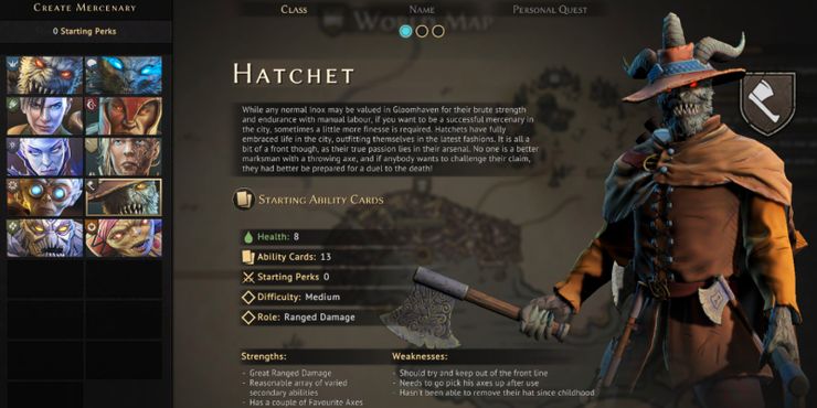 Guía de personajes de Gloomhaven: Jaws of the Lion DLC Hatchet 2 Guia de personajes de Gloomhaven Jaws of the Lion DLC.5