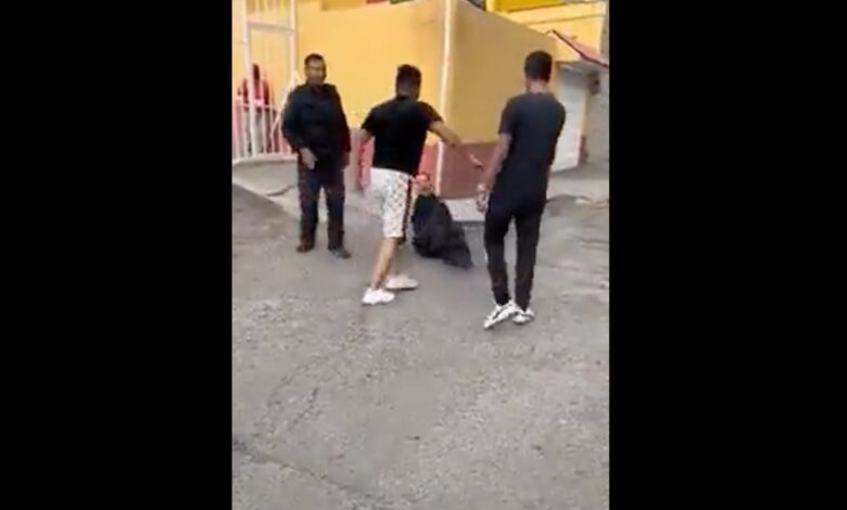 "Hazte para atrás y graba": así fue la riña entre policía y civil en el municipio de Ecatepec | Video