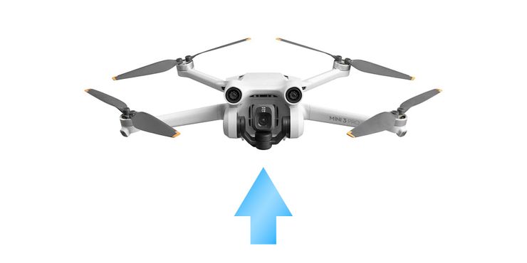 La cámara del dron DJI Mini 3 Pro puede girarse para tomar retratos de calidad total 2 La camara del dron DJI Mini 3 Pro puede girarse.5
