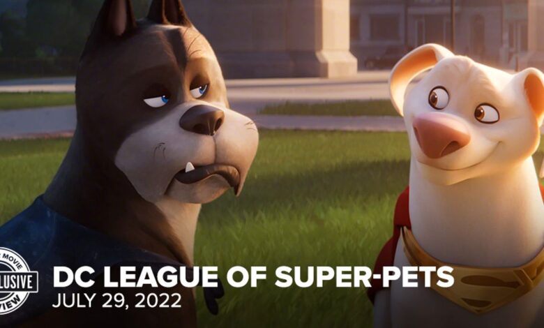 La imagen de DC League of Super-Pets da una nueva mirada al Krypto de Dwayne Johnson 1 La imagen de DC League of Super-Pets da una nueva mirada al Krypto de Dwayne Johnson