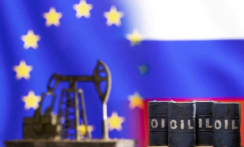 El petróleo escala por encima de 124 dólares y marca máximos desde marzo tras el embargo de la UE a Rusia 1 Los líderes de la Unión Europa se reúnen en busca de un acuerdo para embargar el petróleo ruso