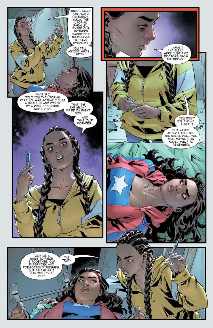Los orígenes conflictivos de América Chávez crean un problema de continuidad de Marvel 2 Los origenes conflictivos de America Chavez crean un problema de.5