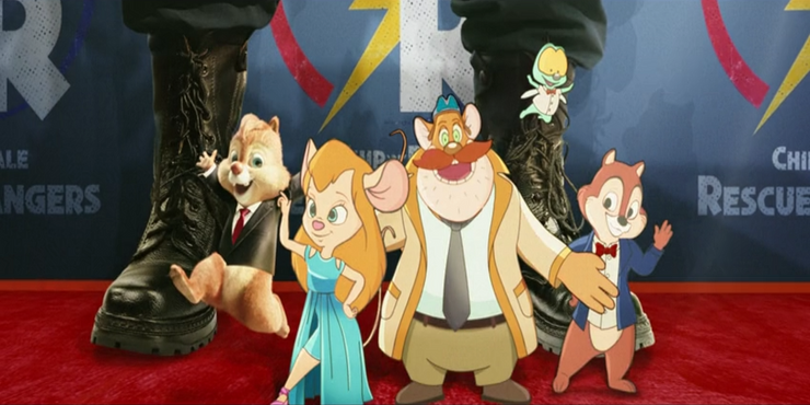 Reparto de Chip 'n Dale: Rescue Rangers: cómo se ven los personajes en la vida real 13 Reparto de Chip n Dale Rescue Rangers como se ven.5