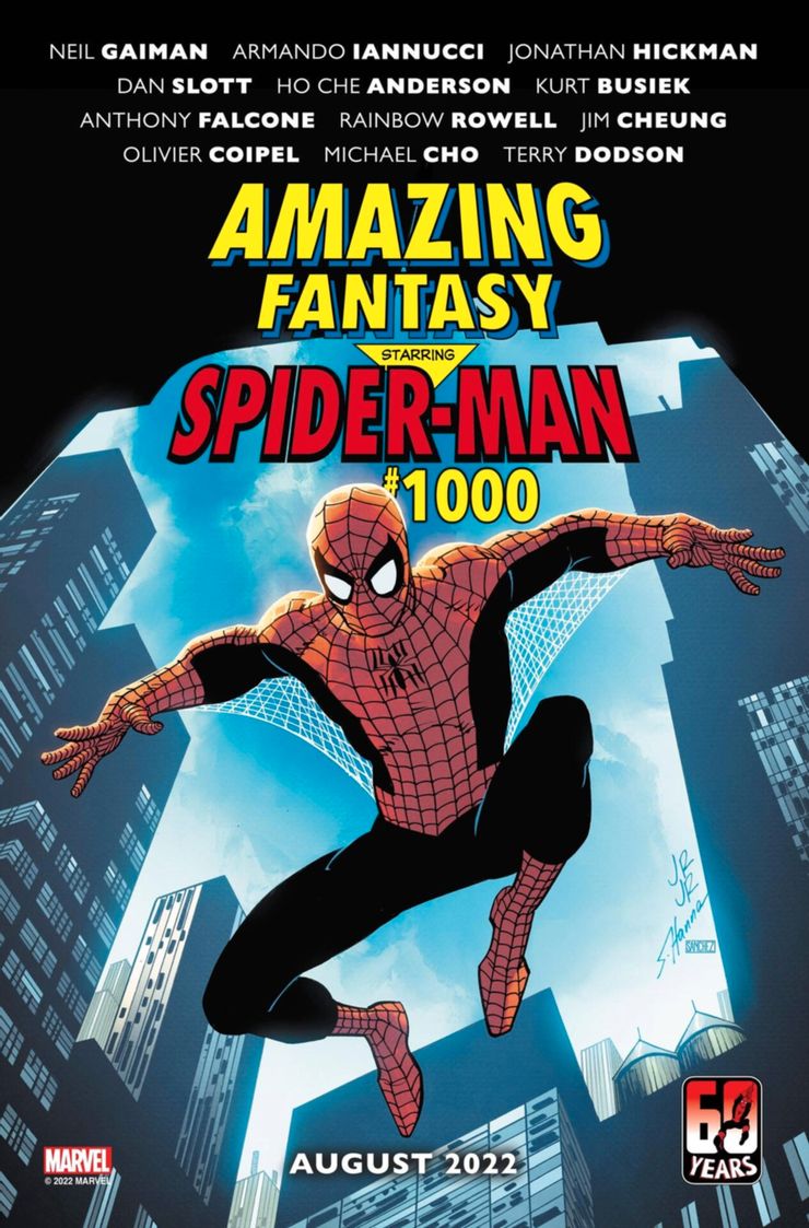 Se anuncia el número 1000 de Spider-Man con el equipo creativo All-Star 2 Se anuncia el numero 1000 de Spider Man con el equipo.5