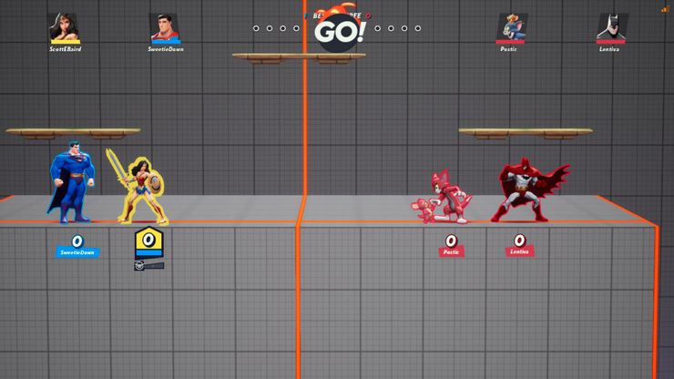 Cómo mover el número de daño en MultiVersus 2 Vista previa de MultiVersus Warner Bros Brawl.5