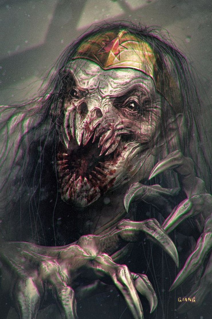 Wonder Woman adquiere una nueva y repulsiva forma para Vampire Apocalypse de DC 2 Wonder Woman adquiere una nueva y repulsiva forma para Vampire.5