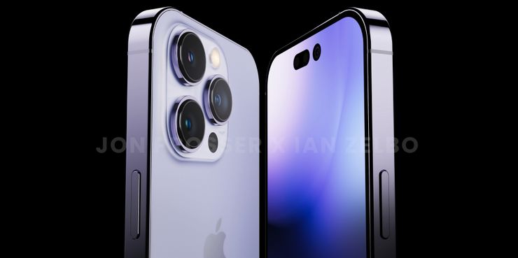 iPhone 14 Pro Renders Showcase color púrpura y cámara más grande 2 iPhone 14 Pro Renders Showcase color purpura y camara mas.5