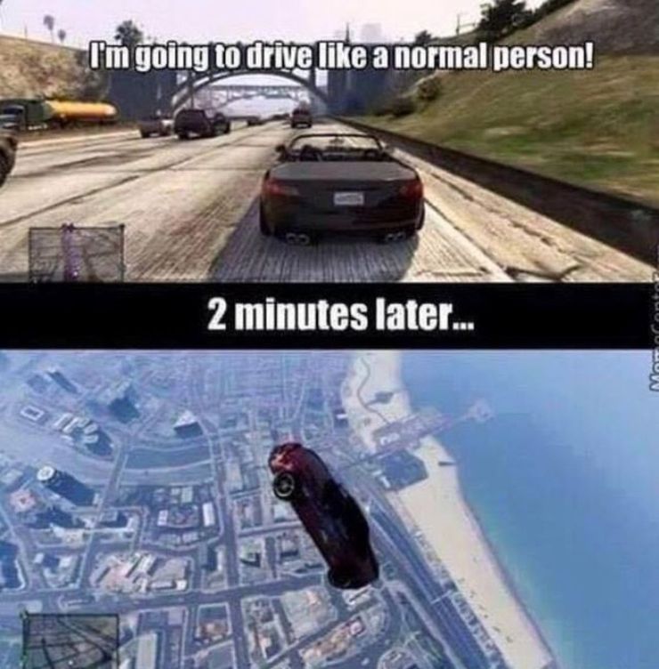 Grand Theft Auto V: 10 memes que resumen a la perfección el juego 4 1655587400 99 Grand Theft Auto V 10 memes que resumen a la.5