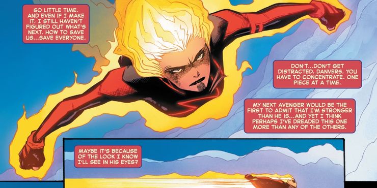 Capitana Marvel admite al único vengador con el que nunca quiere pelear 2 Capitana Marvel admite al unico vengador con el que nunca.5
