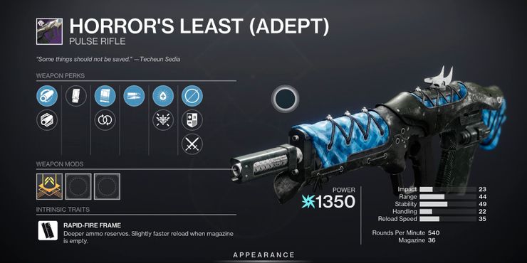 Destiny 2: Cómo obtener el rifle de pulso mínimo del horror (y God Roll) 2 Destiny 2 Como obtener el rifle de pulso minimo del.5
