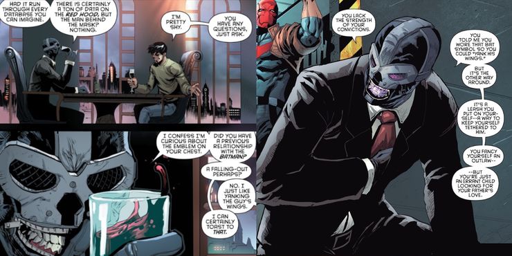 El logotipo de Red Hood es un gran error táctico (con un significado oculto) 2 El logotipo de Red Hood es un gran error tactico.5