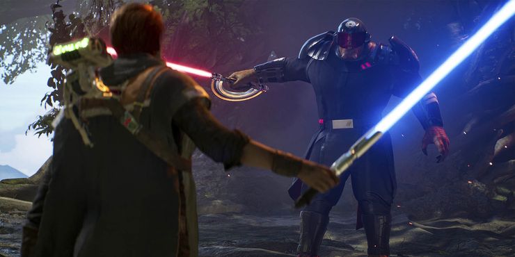 Jedi: Fallen Order arruinó el momento del sable de luz de doble hoja de Cal 2 Jedi Fallen Order arruino el momento del sable de luz.5