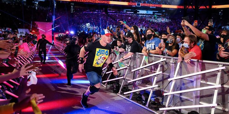 John Cena podría estar provocando el combate de regreso de la WWE contra Theory 2 John Cena podria estar provocando el combate de regreso de.5