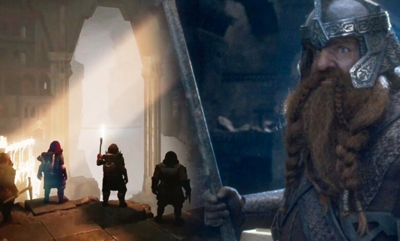 LOTR: Return to Moria es un juego de elaboración de supervivencia centrado en los enanos 1 LOTR: Return to Moria es un juego de elaboración de supervivencia centrado en los enanos