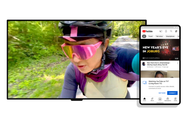 La aplicación móvil de YouTube ahora puede sincronizarse con su televisor sin transmitir para una experiencia de 'segunda pantalla' 1 La aplicación móvil de YouTube ahora puede sincronizarse con su televisor sin transmitir para una experiencia de 'segunda pantalla'