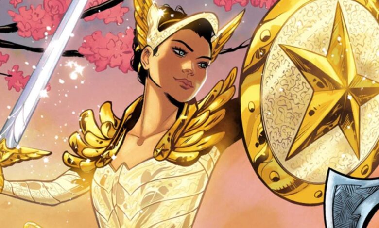 La nueva armadura dorada de Wonder Woman le da a la heroína una nueva apariencia hermosa