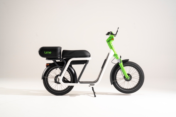 Lime está probando motos eléctricas compartidas