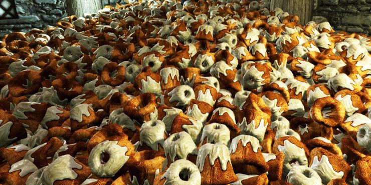 Sweetroll de Skyrim vuelve a llamar al huevo de Pascua de mayor duración de Bethesda 2 Sweetroll de Skyrim vuelve a llamar al huevo de Pascua.5