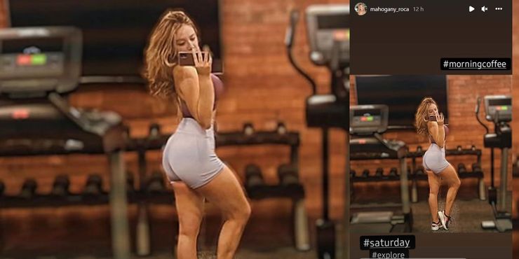 Todo en 90 Días: Mahogany impacta con su cuerpo musculoso en una selfie desgarrada en el gimnasio 2 Todo en 90 Dias Mahogany impacta con su cuerpo musculoso.5