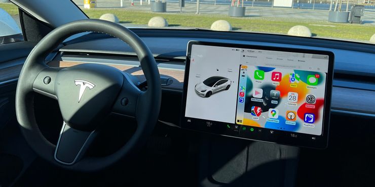 Una actualización de Android de Tesla permite que Apple CarPlay funcione en todos los modelos 2 Una actualizacion de Android de Tesla permite que Apple CarPlay.5