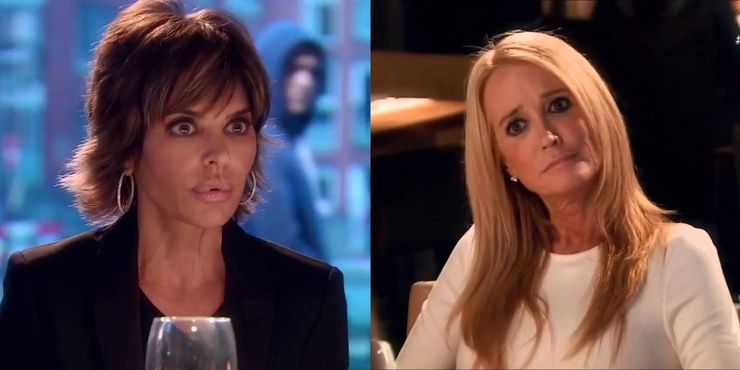 Veces que Lisa Rinna usó sus habilidades de telenovela en RHOBH 2 1658827183 425 Las frases mas divertidas de la iconica cena RHOBH Amsterdam.5