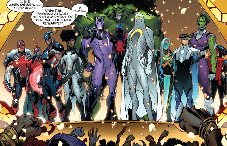 Avengers 2099: la nueva lista demuestra que el futuro equipo merece su propia serie 2 Avengers 2099 la nueva lista demuestra que el futuro equipo.5