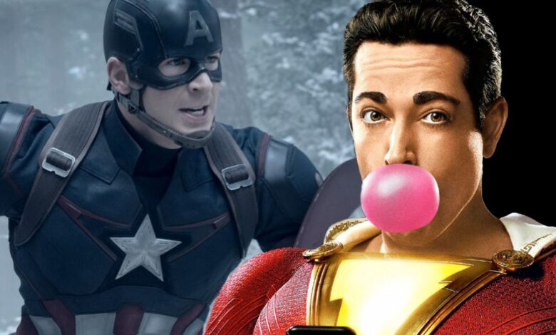 Cómo una broma de Shazam crea un problema de MCU Canon para el DCEU 1 Cómo una broma de Shazam crea un problema de MCU Canon para el DCEU