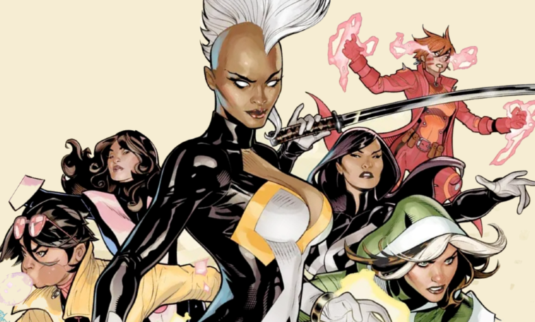 Las mujeres más icónicas de X-Men destacadas en un nuevo fanart poderoso 1 Las mujeres más icónicas de X-Men destacadas en un nuevo fanart poderoso