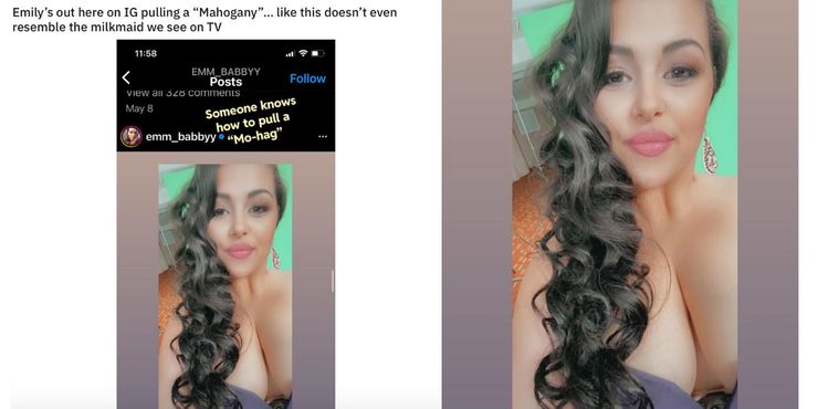 Todo en 90 Días: Emily Acusada de Fallar con Photoshop en Foto Picante de Instagram 2 Todo en 90 Dias Emily Acusada de Fallar con Photoshop.5