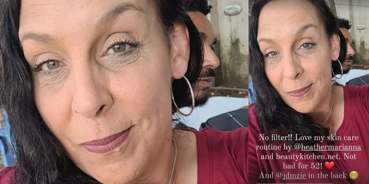 Todo en 90 días: Kim revela su belleza natural en una rara selfie sin filtro 2 Todo en 90 dias Kim revela su belleza natural en.5