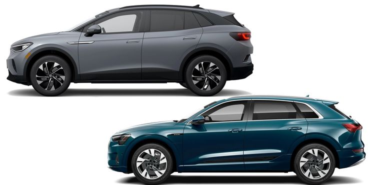 Volkswagen ID.4 vs. Audi e-tron: precio y características comparadas 2 Volkswagen ID4 vs Audi e tron precio y caracteristicas comparadas.5