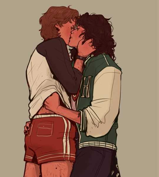 Cosas más extrañas: 10 mejores fan arts de Steve y Eddie 7 1660046675 751 Cosas mas extranas 10 mejores fan arts de Steve y.5