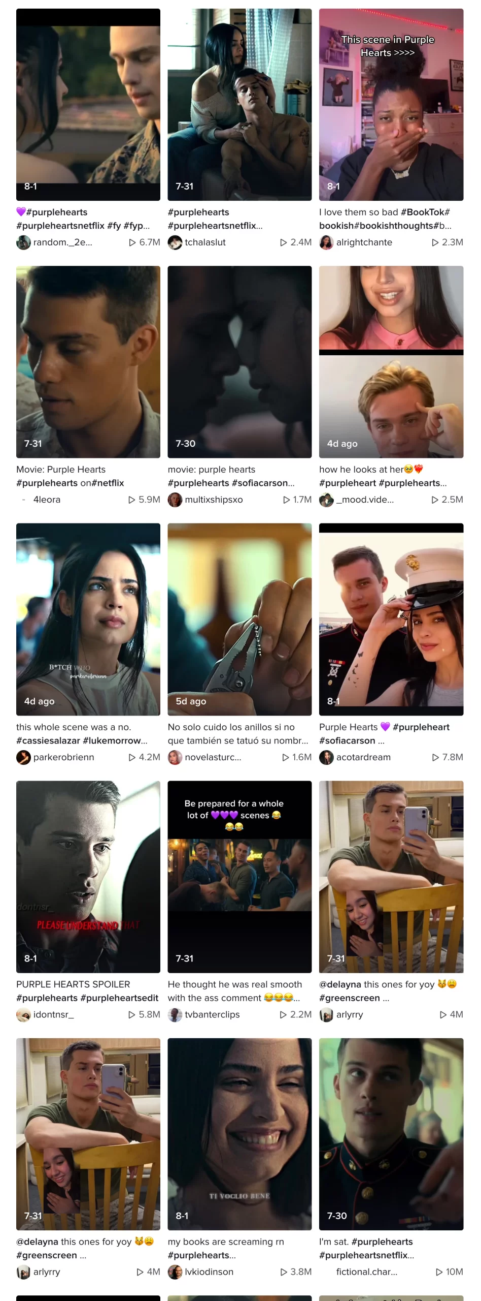 tiktok corazones morados netflix tiktok corazones morados netflix