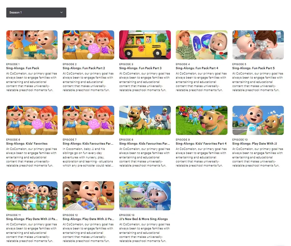 pantalla hulu cocomelon pantalla hulu cocomelon