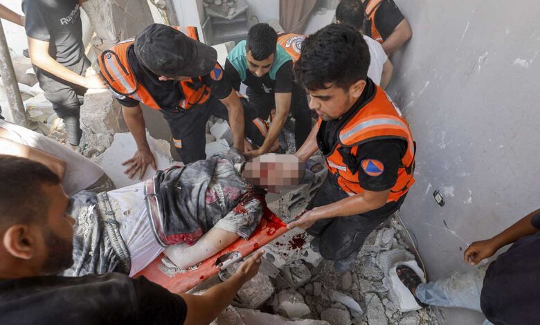 Aumentan a 32 los muertos y a más de 200 los heridos por los ataques israelíes en la Franja de Gaza 1 Aumentan a 32 los muertos y a más de 200 los heridos por los ataques israelíes en la Franja de Gaza