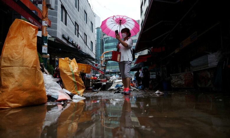 Como escena de "Parasite": Inundaciones exponen la disparidad social en Corea del Sur 1 Como escena de "Parasite": Inundaciones exponen la disparidad social en Corea del Sur