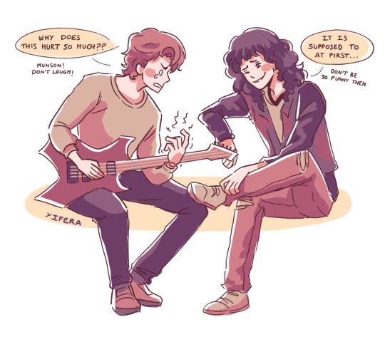 Cosas más extrañas: 10 mejores fan arts de Steve y Eddie 2 Cosas mas extranas 10 mejores fan arts de Steve y.5