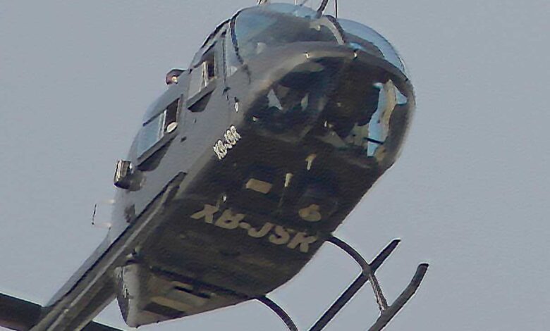 AICM se deslinda del robo de helicóptero en uno de sus hangares 1 Denuncian robo de helicóptero en hangar del AICM